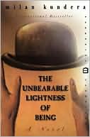 Book cover image of Unbearable Lightness of Being by Milan Kundera