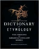 Book cover image of Barnhart Concise Dictionary of Etymology by Robert K. Barnhart