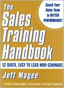 Book cover image of Sales Training Handbook by Jeff Magee