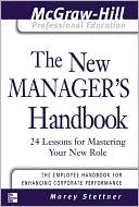 Book cover image of New Manager's Handbook by Morey Stettner