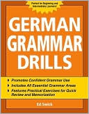 Book cover image of German Grammar Drills by Ed Swick