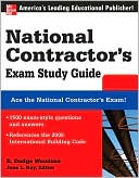 Book cover image of National Contractor's Exam Study Guide by R. Dodge Woodson