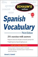 Book cover image of Schaum's Outline of Spanish Vocabulary by Conrad J. Schmitt