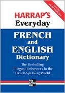 Book cover image of Harrap's Everyday French and English Dictionary by Harrap