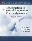 J.M. Smith: Introduction to Chemical Engineering Thermodynamics