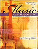 Bruce Benward: Workbook to accompany Music in Theory and Practice, Volume 2