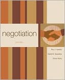 Book cover image of Negotiation by Roy J. Lewicki