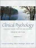 Book cover image of Clinical Psychology : Evolving Theory, Practice, and Research by Norman D. Sundberg