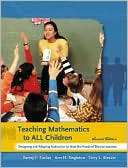 Benny F. Tucker: Teaching Mathematics to All Children: Designing and Adapting Instruction to Meet the Needs of Diverse Learners