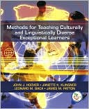 John J. Hoover: Methods for Teaching Culturally and Linguistically Diverse Exceptional Learners