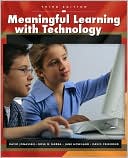 Book cover image of Meaningful Learning with Technology by David H. Jonassen