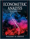 Book cover image of Econometric Analysis by William H. Greene