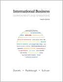 John Daniels: International Business: Environments and Operations