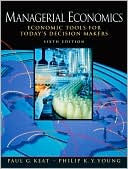 Book cover image of Managerial Economics by Paul Keat