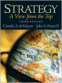 Book cover image of Strategy: A View from the Top (An Executive Perspective) by Cornelis A De Kluyver