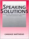 Book cover image of Speaking Solutions: Interaction, Presentation, Listening, and Pronunciation Skills by Bonnie & Ellen Candace