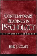 Book cover image of Contemporary Readings in Psychology by Erik J. Coats