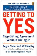 Book cover image of Getting to Yes: Negotiating Agreement Without Giving In by Roger Fisher