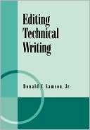 Donald C. Samson: Editing Technical Writing