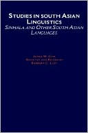 Book cover image of Studies in South Asian Linguistics: Sinhala and Other South Asian Languages by James W. Gair