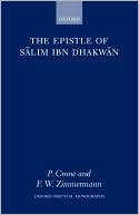 Book cover image of The Epistle of Salim Ibn Dhakwan by Patricia Crone