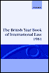 Ian Brownlie: The British Yearbook of International Law 1981, Vol. 52