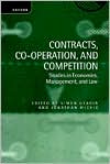 Simon Deakin: Contracts, Co-Operation, and Competition: Studies in Economics, Management, and Law