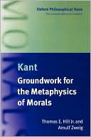 Book cover image of Groundwork for the Metaphysics of Morals by Immanuel Kant