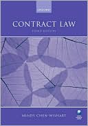Book cover image of Contract Law by Mindy Chen-Wishart