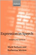 Mark Tatham: Expression in Speech: Analysis and Synthesis
