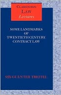 Book cover image of Some Landmarks of 20th Century Contract Law by Guenter Treitel