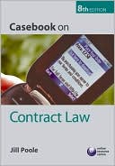 Book cover image of Casebook on Contract Law by Jill Poole