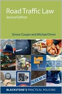 Book cover image of Road Traffic Law by Simon Cooper