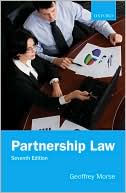 Geoffrey Morse: Partnership Law