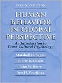 Marshall H. Segall: Human Behavior in Global Perspective: An Introduction to Cross Cultural Psychology