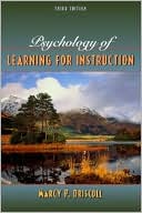 Book cover image of Psychology of Learning for Instruction by Marcy P. Driscoll