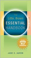 Book cover image of Little, Brown Essential Handbook, MLA Update Edition by Jane E. Aaron