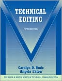 Carolyn D. Rude: Technical Editing