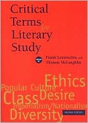 Book cover image of Critical Terms for Literary Study by Frank Lentricchia
