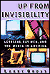 Book cover image of Up from Invisibility: Lesbians, Gay Men, and the Media in America by Larry Gross