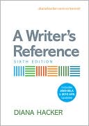 Book cover image of A Writer's Reference with 2009 MLA and 2010 APA Updates by Diana Hacker