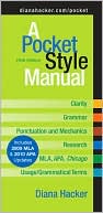 Book cover image of A Pocket Style Manual with 2009 MLA and 2010 APA Updates by Diana Hacker