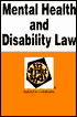 Book cover image of Mental Health and Disability Law In a Nutshell by Donald H. Hermann