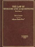Book cover image of Law of Mergers and Acquisitions by Dale Arthur Oesterle