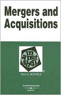 Book cover image of Mergers and Acquisitions in a Nutshell by Dale A. Oesterle