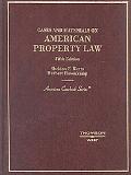 Book cover image of Cases and Materials on American Property Law by Sheldon F. Kurtz