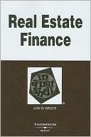 Book cover image of Real Estate Finance in a Nutshell by Jon Bruce