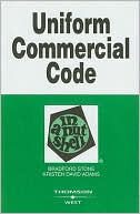 Book cover image of Uniform Commercial Code by Bradford Stone