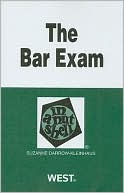 Book cover image of Bar Exam in a Nutshell by Suzanne Darrow-Kleinhaus