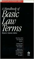 Bryan A. Garner: Black's Handbook of Basic Law Terms